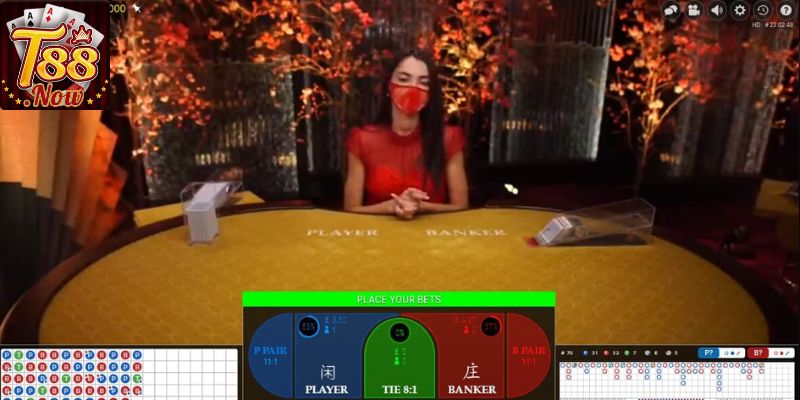 Bật mí cách tham gia vào bàn cược Baccarat T88