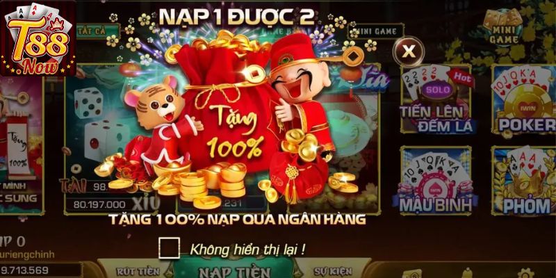 Những tính năng nổi bật trong Tiến lên T88