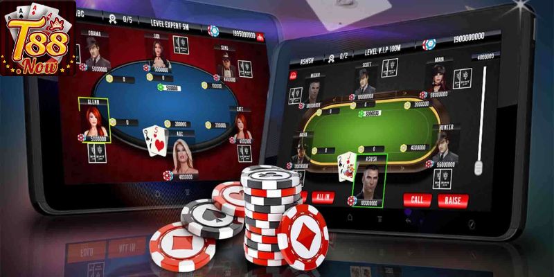 Những vòng cược thông thường tại Poker T88